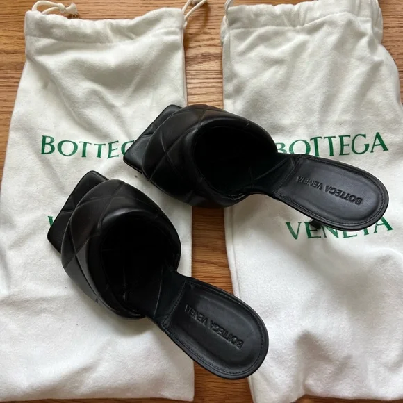 Bottega Veneta Lido Leather mules - Picture 4 of 5